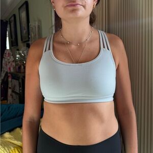 Women's Light Blue Sports Bra